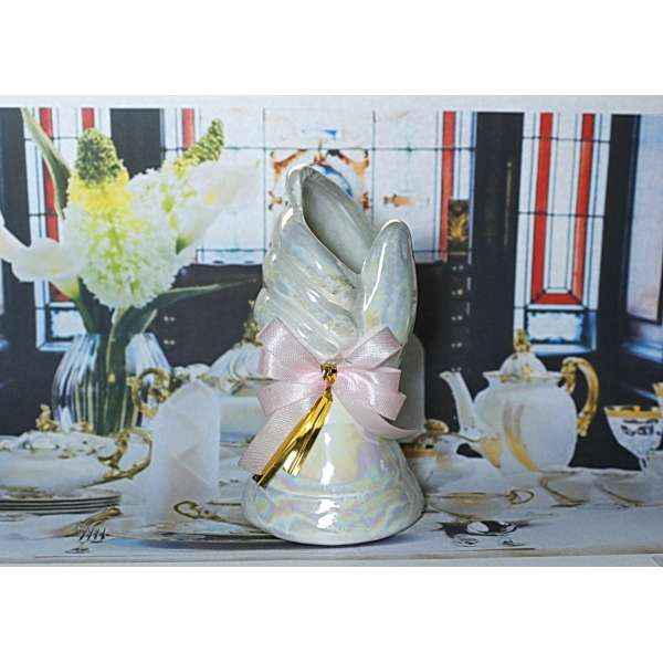 KERAMIKA DEKORATIVNÍ VÁZIČKA RUKA 100mm VÝŠKA