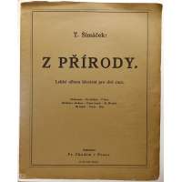 NOTY nakladatel Fr.Chadim Praha T.Šimáček Z PŘÍRODY 1920 (16 stran)