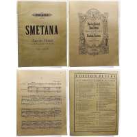 NOTY VERLAG C.F.Peters Leipzig Jessay Barmas Fri.Smetana AUS DER HEIMAT ZWEI STUCKE Violine und Pianoforte um 1900 (17 stran)