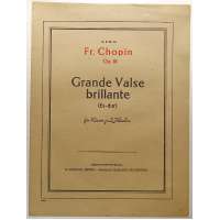 NOTY VERLAG N.Simrock Leipzig Fr.Chopin GRANDE VALSE BRILLANTE (Es-dur) (8 stran)