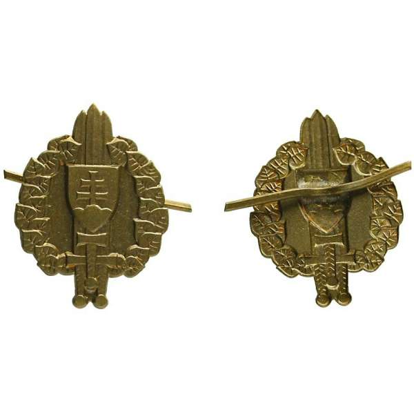 ODZNAK ASR ČEPICOVÝ MUŽSTVO 32x43mm MATNÝ