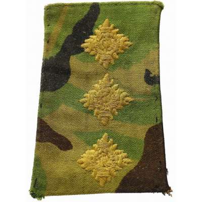 NÁŠIVKA BRIT HODNOST CAPTAIN 90x60mm DPM