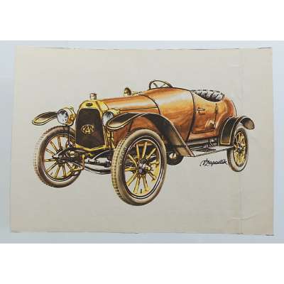 POHLED AUTO KAN 1913