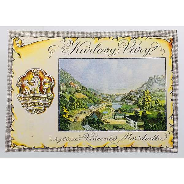 POHLED KARLOVY VARY RITINA VM 1836 OD CHEBSKÉ SILNICE Š BAR ČISTÝ