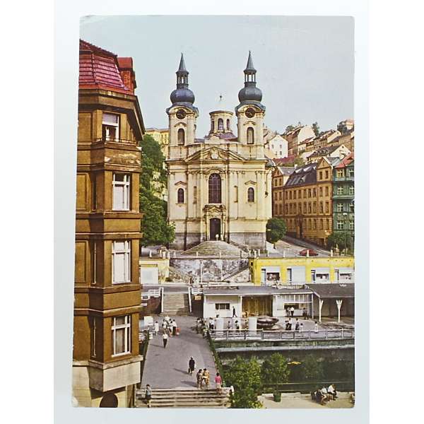 POHLED KARLOVY VARY VŘÍDLO V BAR PROŠLÝ