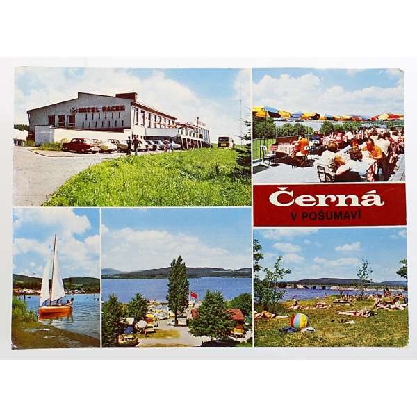 POHLED ŠUMAVA ČERNÁ V POŠUMAVÍŠ BAR ČISTÝ