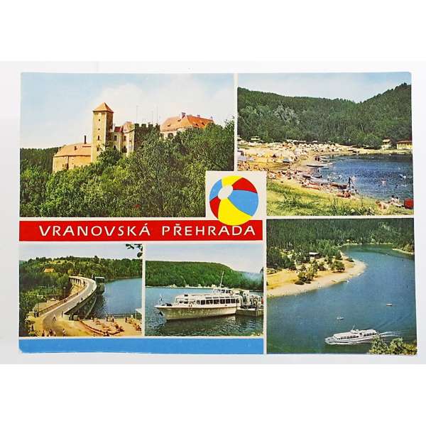 POHLED VRANOVSKÁ PŘEHRADA Š BAR ČISTÝ