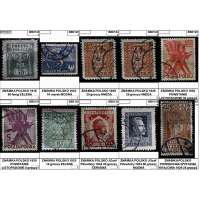 ZNÁMKY POLSKO do 1933 sestava 18ks