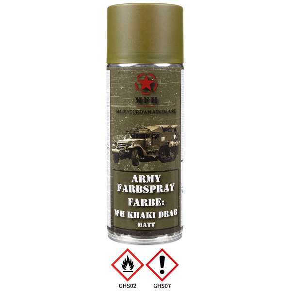 BARVA SPREJ ARMY 400ml WEHRMACHT KHAKI