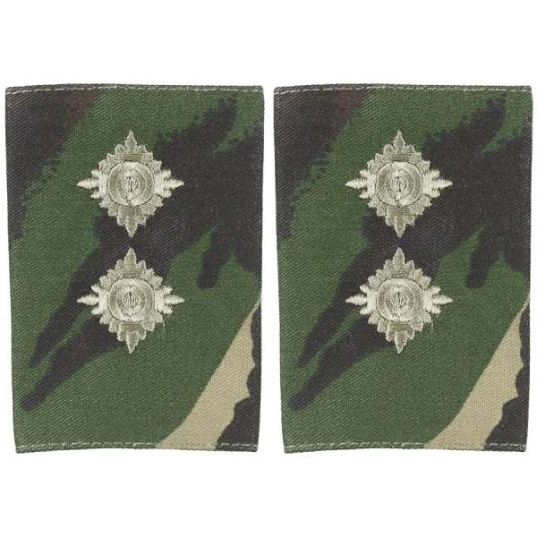NÁŠIVKA BRIT HODNOST LIEUTENANT 2ks orig DPM TARN