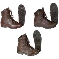 BOTY BRIT COMBAT STŘEDNÍ KOŽENÉ GORE-TEX orig HNĚDÉ
