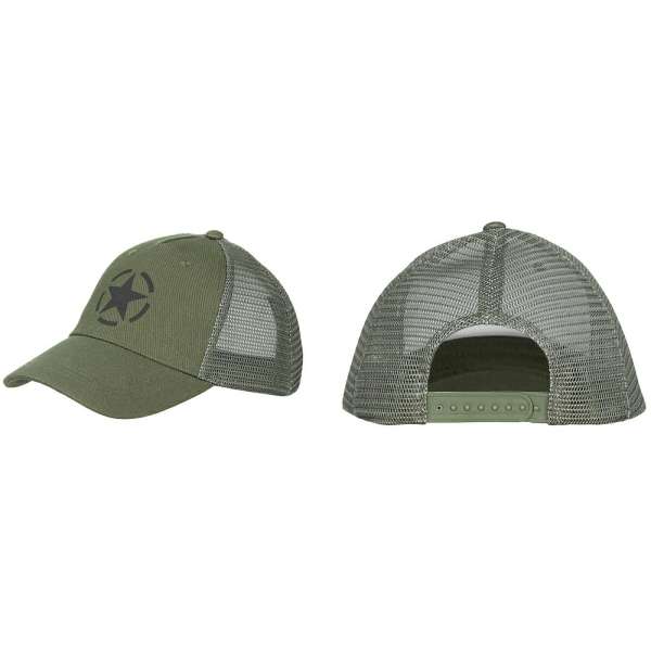 ČEPICE BASEBALL Trucker SE SÍŤKOU STAVITELNÁ OLIV