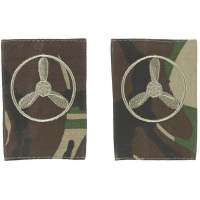 NÁŠIVKA BRIT HODNOST AIRCRAFTMAN TECHNIC 2ks orig DPM TARN