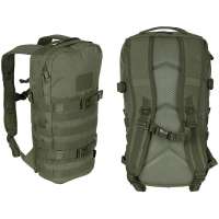 RUKSAK Daypack 15 LTR 23x43x8cm NASTAVITELNÝ, BŘIŠNÍ PÁS OLIV