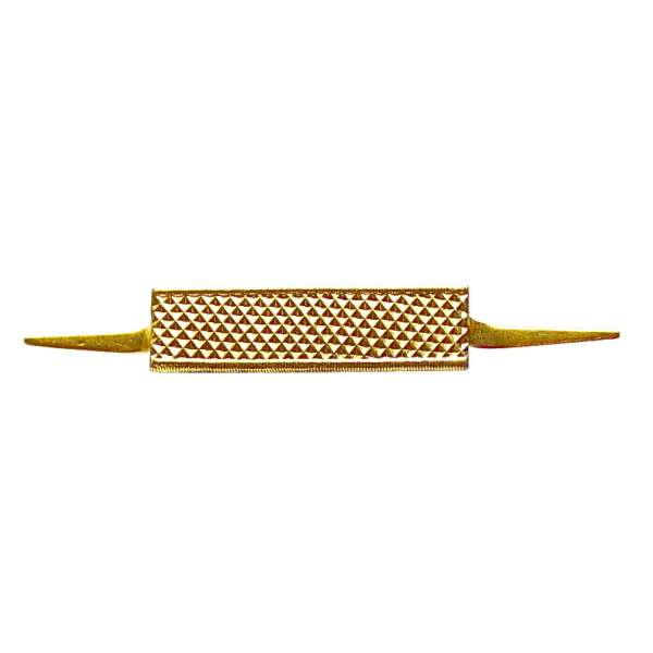 ODZNAK ČSLA KOLEJNICE 35X10mm ZLATÁ