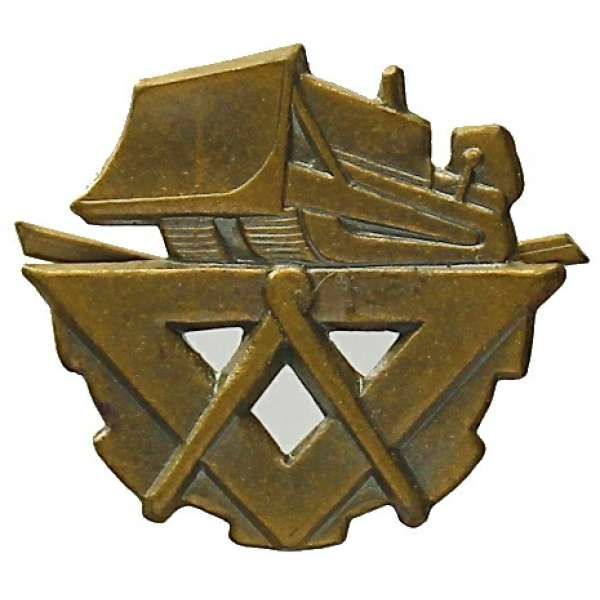 ODZNAK ČSLA ROZLIŠOVACÍ  STAVEBNICTVÍ 23x20mm PRAVÝ MATNÝ