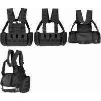 VESTA TAKTICKÁ Chest Rig Mission 1,2kg ČERNÁ