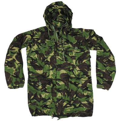 PARKA BRIT S KAPUCOU ECW WINDPROOF RIPSTOP orig DPM TARN