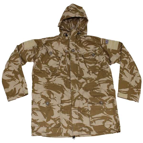 PARKA BRIT S KAPUCOU SMOCK WINDPROOF orig DESERT
