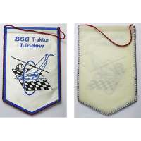 SPORTWIMPEL DDR LINDOW 14x22cm FUSSBAL BSG TRAKTOR