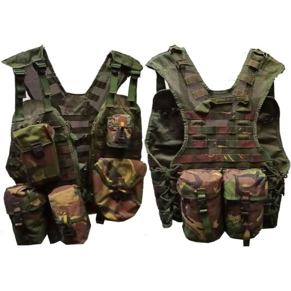 VESTA HOLAND COMBAT MODULÁR 8s POUZDER  PŘEDNÍ NOSIČ DĚLENÝCH PLÁTŮ orig HOLAND-TARN