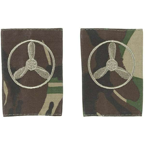NÁŠIVKA BRIT HODNOST AIRCRAFTMAN TECHNIC 2ks orig DPM TARN