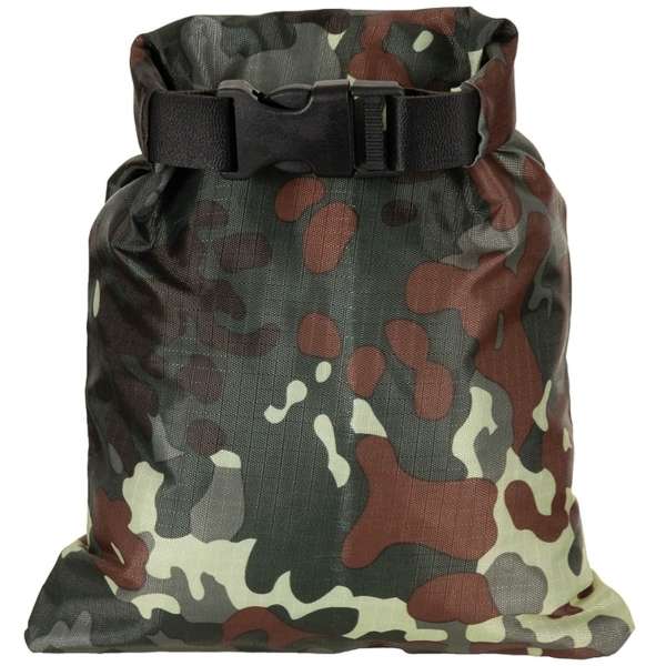 SÁČEK Drybag 1 LTR ROLOVACÍ UZAVÍRACÍ VODOTĚSNÝ RIPSTOP FLECKTARN