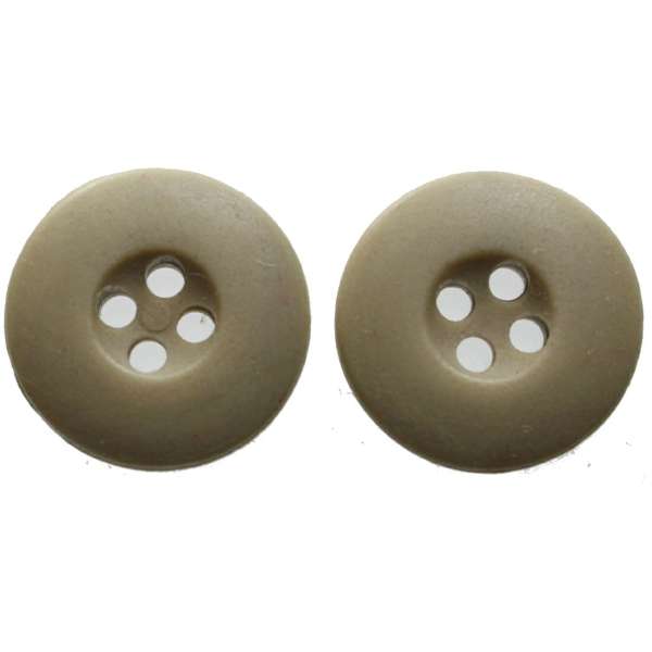 KNOFLÍK 4D 19mm MALÝ OBOUSTRANNÝ OLIV-KHAKI