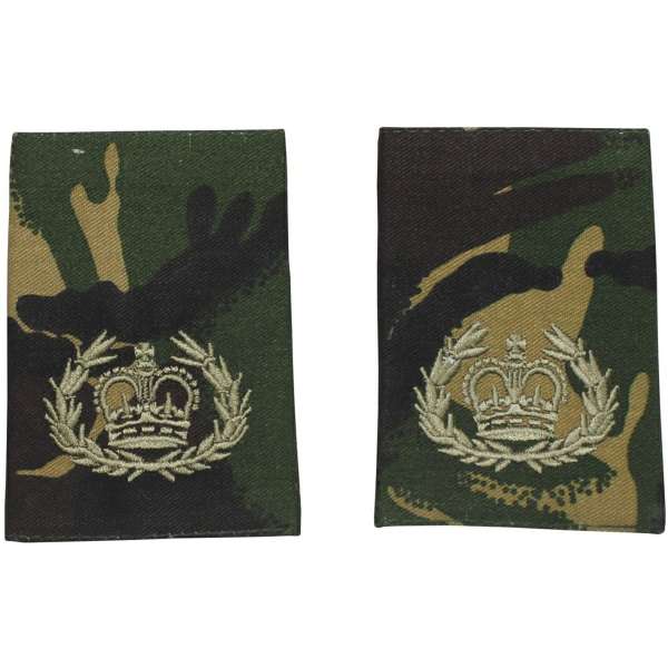 NÁŠIVKA BRIT HODNOST RQMS QMSI 2ks orig DPM TARN