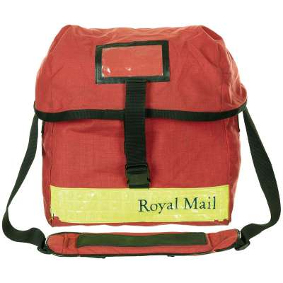 TAŠKA BRIT Royal Mail S POPRUHEM  36x34x15cm orig ČERVENÁ