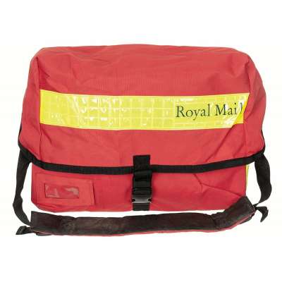 TAŠKA BRIT Royal Mail S POPRUHEM  50x37x12cm orig ČERVENÁ