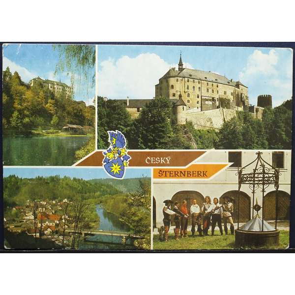Pohled ČESKÝ ŠTERNBERK HRAD ŠERMÍŘÍ Š BAR PROŠLÝ