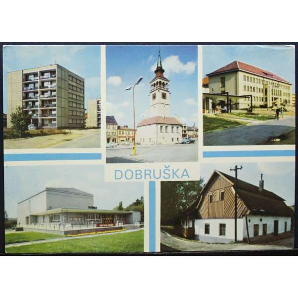 Pohled DOBRUŠKA Š BAR ČISTÝ