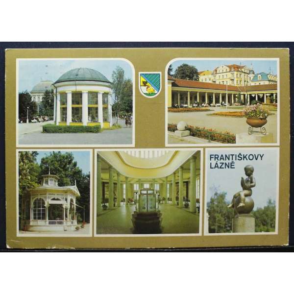 Pohled FRANTIŠKOVY LÁZNĚ 1981 Š BAR PROŠLÝ