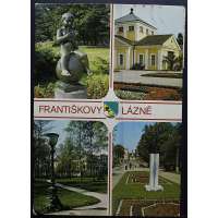 Pohled FRANTIŠKOVY LÁZNĚ SOCHA V BAR PROŠLÝ