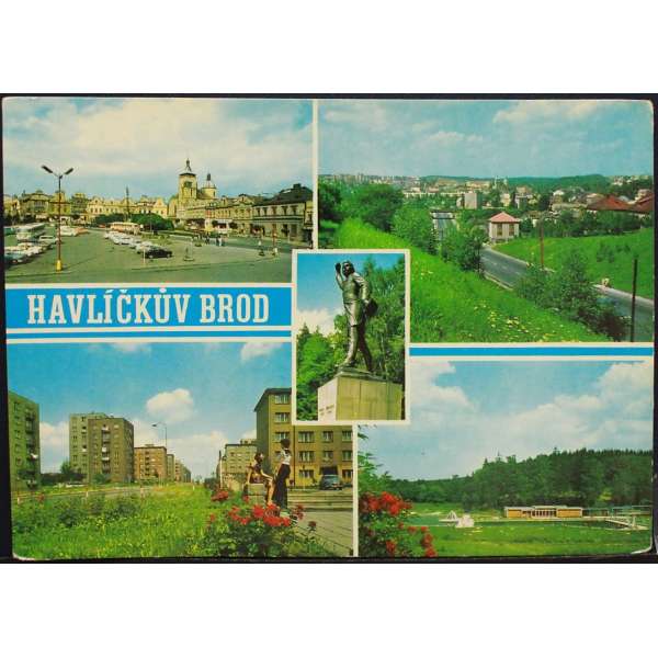 Pohled HAVLÍČKŮV BROD CELKOVÝ POHLED 01 Š BAR ČISTÝ