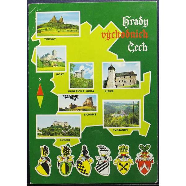 Pohled HRADY VÝCHODNÍCH ČECH V BAR PROŠLÝ