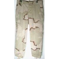 KALHOTY US BDU RIPSTOP PŘEDEPRANÉ 3-COLOR DESERT