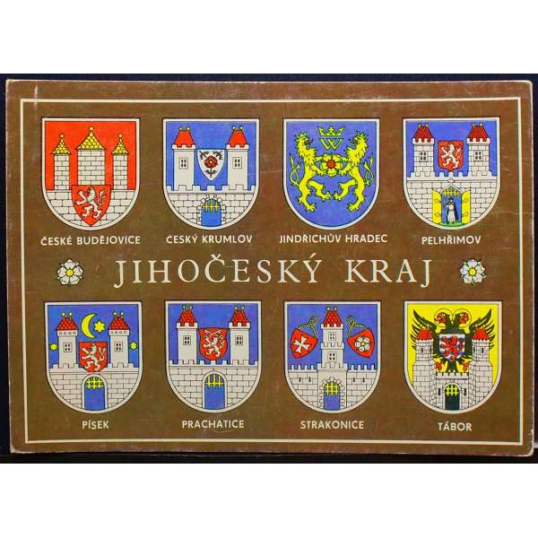 Pohled JIHOČESKÝ KRAJ ZNAKY Š BAR ČISTÝ