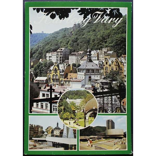 Pohled KARLOVY VARY CELKOVÝ POHLED V BAR PROŠLÝ