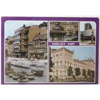 Pohled KARLOVY VARY Š BAR PROŠLÝ