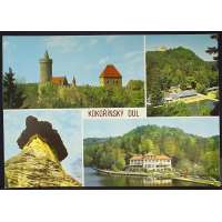 Pohled KOKOŘÍNSKÝ DŮL HRAD Š BAR PROŠLÝ