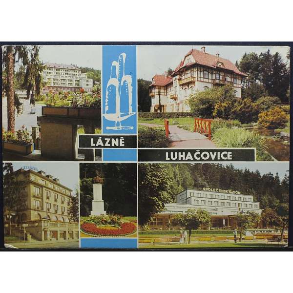 Pohled LÁZNĚ PALACE SANATORIUM Š BAR PROŠLÝ