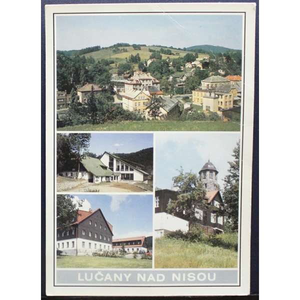 Pohled LUČANY NAD NISOU V BAR ČISTÝ