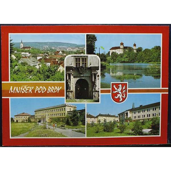 Pohled MNÍŠEK POD BRDY CELKOVÝ POHLED Š BAR ČISTÝ