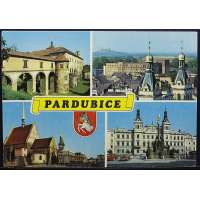 Pohled PARDUBICE ZÁMEK Š BAR ČISTÝ