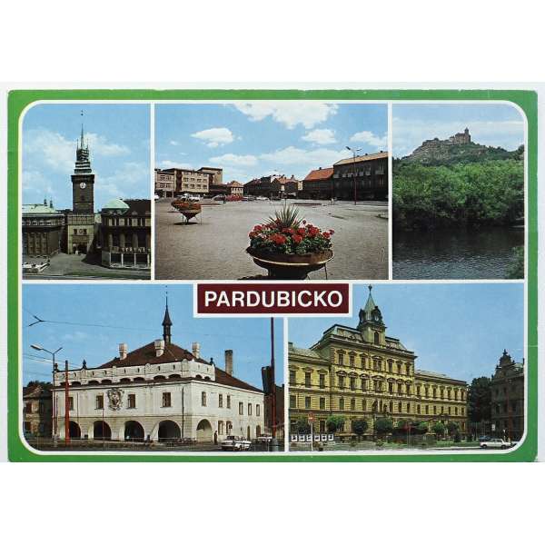 Pohled PARDUBICKO Š BAR PROŠLÝ