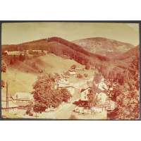 Pohled PEC POD SNĚŽKOU HORSKÉ REKRAAČNÍ STŘEDISKO LÉTO Š BAR PROŠLÝ