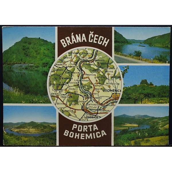 Pohled PORTA BOHEMICE Š BAR ČISTÝ