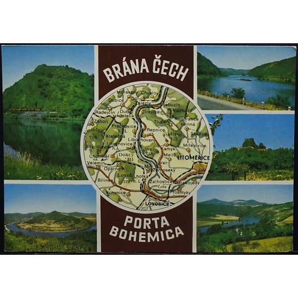 Pohled PORTA BOHEMICE Š BAR ČISTÝ